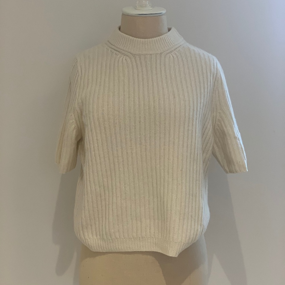 Madewell short sleeve sweater